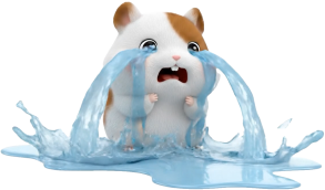 Crying hamster