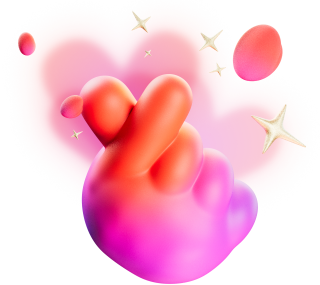 Finger heart